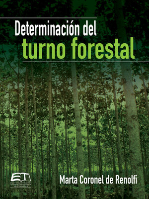 cover image of Determinación del turno forestal